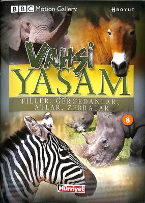 BBC Vahşi Yaşam Filler, Gergedanlar, Atlar, Zebralar Sayı 8 NDR82756 - 1