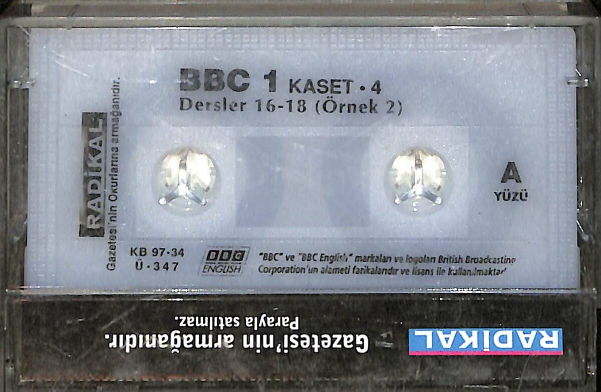 BBC1 - 20 Lessons For Beginners Kaset (İkinci El) KST27624 - 2
