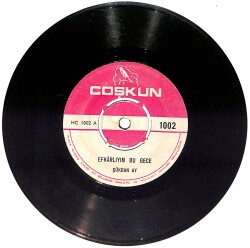 Şükran Ay- Efkarlıyım Bu Gece / Kendim Ettim Kendim Buldum PLAK (10/6.5) PLK24895 - Gökçekoleksiyon