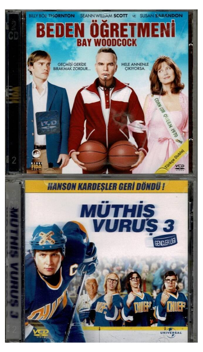 Beden Öğretmeni Müthiş Vuruş 3 (Leslie Nielsen) - 2 Adet VCD Film VCD1278 - 1