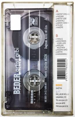 Beder - Artist Gibi Kaset (İkinci El Kaset) KST9869 - 4