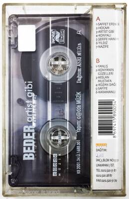 Beder - Artist Gibi Kaset (İkinci El Kaset) KST9869 - 2