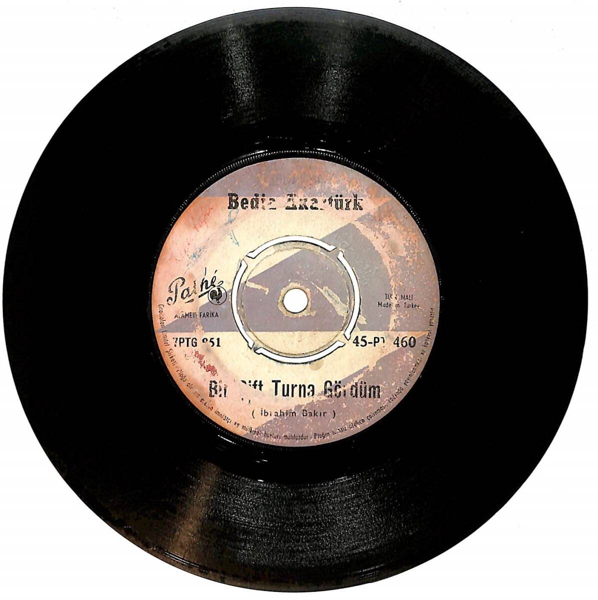 Bedia Akartürk – Dertliyim Karalıyım & Bir Çift Turna Gördüm Plak (10/6.5) PLK26920 - 2