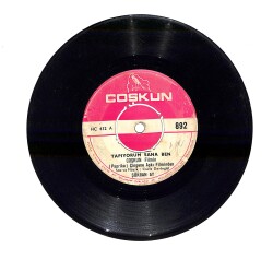 Şükran Ay - Tapıyorum Sana Ben / Kim Derdiki Biz Ayrılacaktık PLAK (10/7) PLK23983 - Gökçekoleksiyon