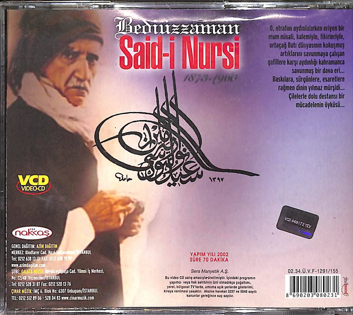 Bediüzzaman Said-i Nursi 1873 - 1960 Orijinal VCD Film VCD28746 - 2