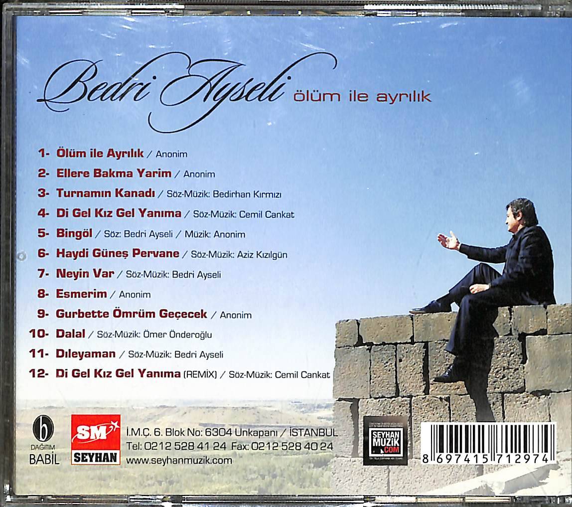 Bedri Ayseli Ölüm İle Ayrılık CD (İkinci El) CD4261 - 2