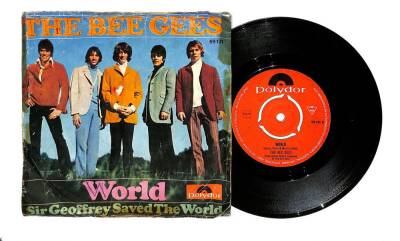 Bee Gees (1967 - Holland) World Sir Geoffrey Saved The World (108) PLK15735 - 1