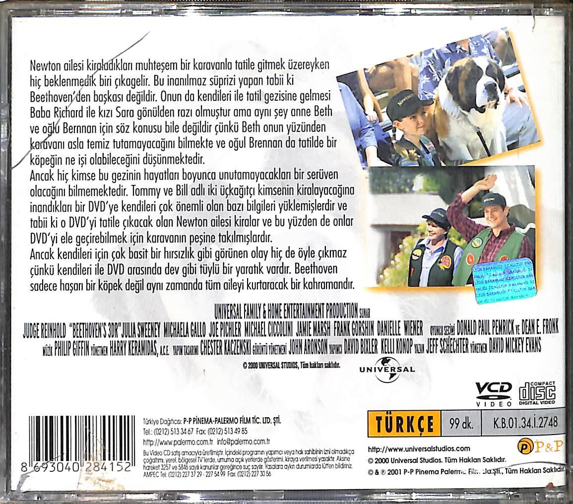 Beethoven 3 VCD Film (İkinci El - 10/6.5) VCD26652 - 2