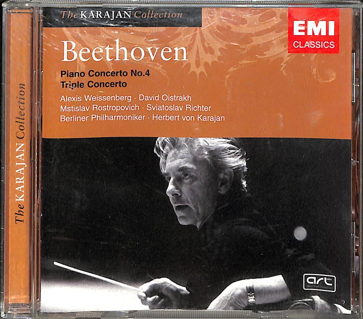 Beethoven*, Alexis Weissenberg, David Oistrakh*, Mstislav Rostropovich, Sviatoslav Richter, Berliner Philharmoniker, Herbert von KarajanCD (İkinci El) CD4131 - 1