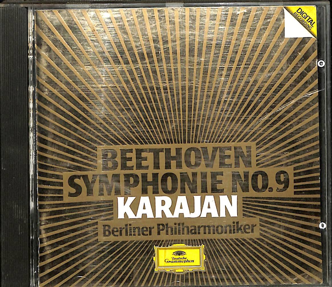 Beethoven - Karajan - Berliner Philharmoniker ‎- Symphonie No. 9 CD (İkinci El) CD4642 - 1