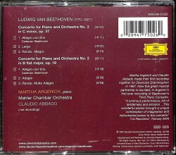 Beethoven - Piano Concertos Nos. 2 & 3 CD (İkinci El) CD5308 - 2