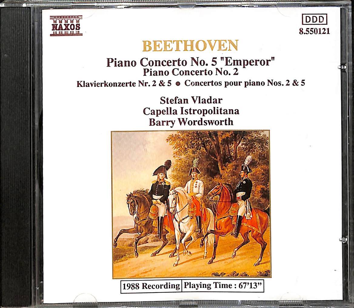 Beethoven : Stefan Vladar, Capella Istropolitana, Barry Wordsworth ‎- Piano Concerto No. 5 