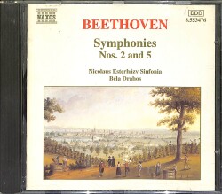 Beethoven Symphonies Nos. 2 and 5 CD (İkinci El) CD3670 - 1