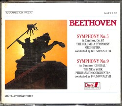 Beethoven - Symphony No. 5 and 9 CD (İkinci El) CD5544 - 1