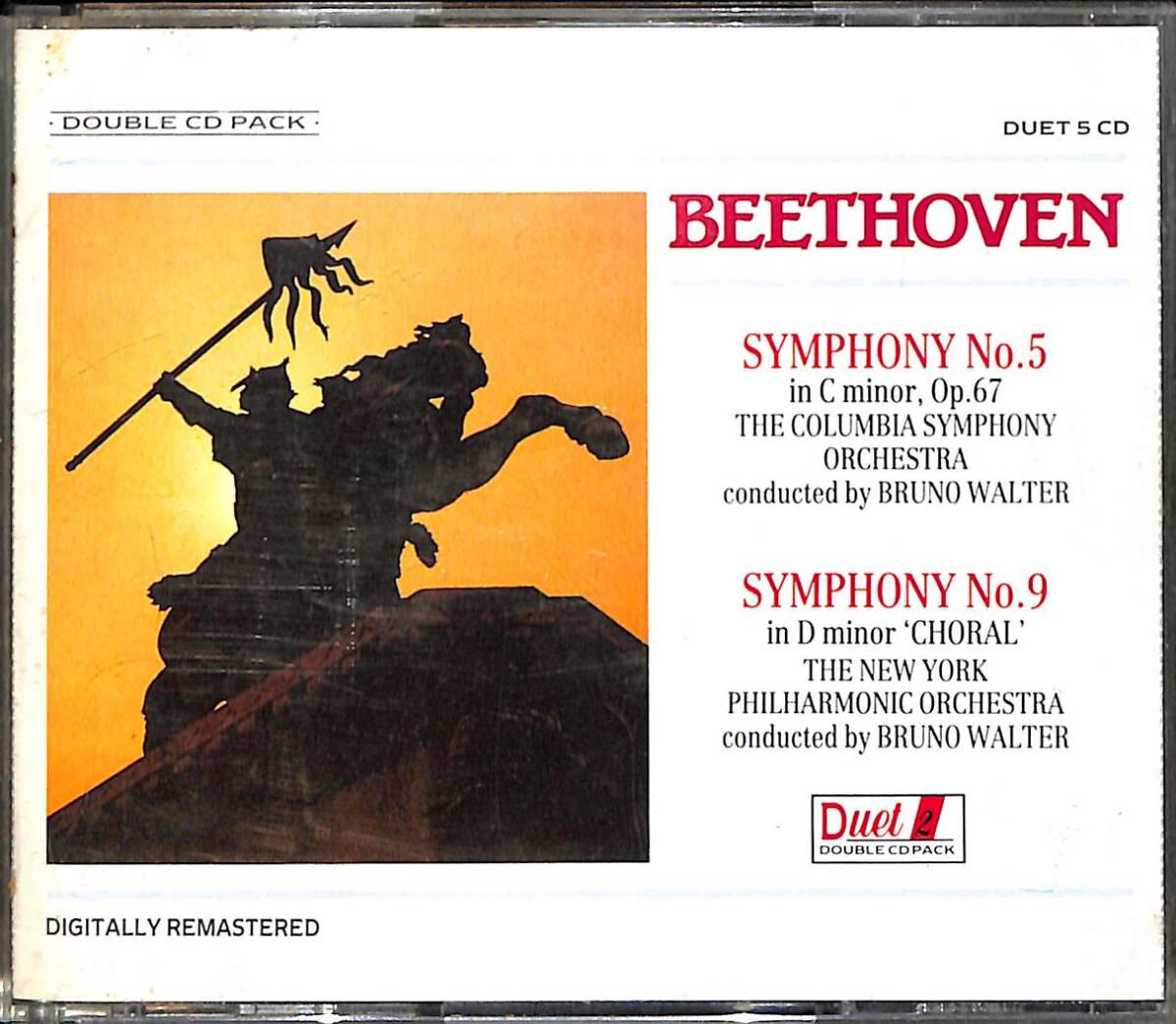 Beethoven - Symphony No. 5 and 9 CD (İkinci El) CD5544 - 1