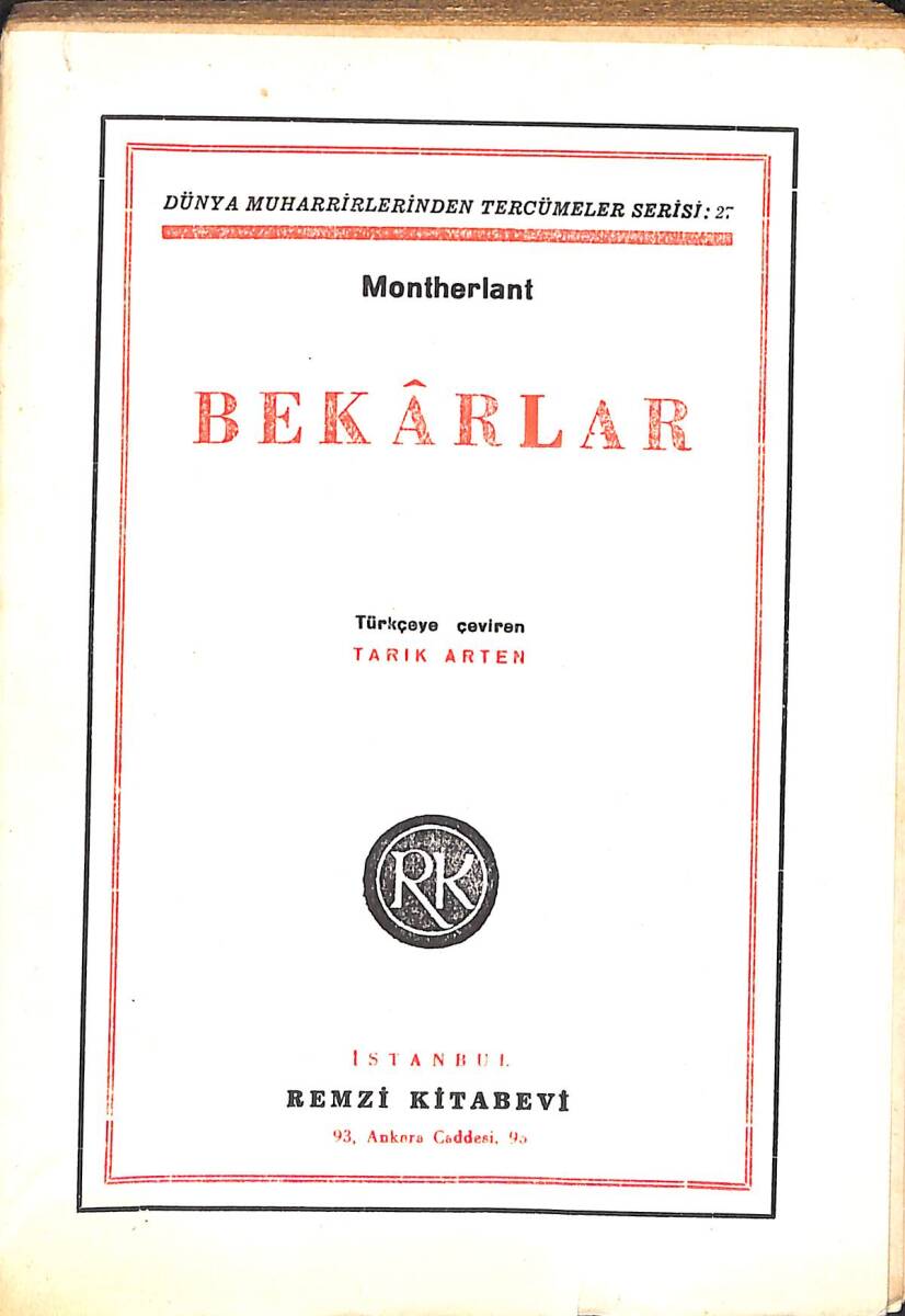 Bekârlar NDR94117 - 1