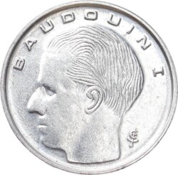 Belçika 1 Frank 1989 ÇÇT+ Baudouin I - Belgique (Latince ) YMP11003 - 2