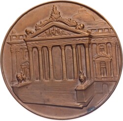 Belçika 1951 Yılı Brüksel Borsa Sarayı Madalyonu MVM2061 - 3