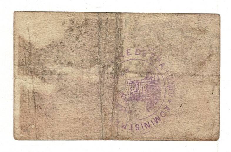 Belçika 25 Centimes 1915 Ville De Spa Temiz+ YKP8246 - 2