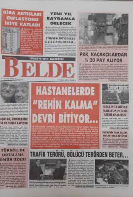 Belde Gazetesi 11 Aralık2006-ABDde Koli Basili Salgını 3.Eyalete Sıçradı GZ14007 - 1
