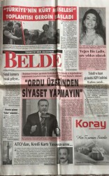 Belde Gazetesi 12 Mart 2006-TTK Arızalı Lokomotifleri Satacak GZ45012 - 2