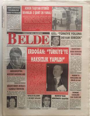 Belde Gazetesi 13 Aralık 2006 - Erdoğan Türkiyeye Haksızlık Yapıldı GZ26144 - 1