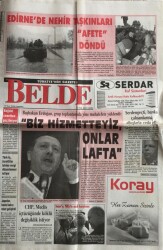 Belde Gazetesi 15 Mart 2006-ErdoğanBiz Hizmetteyiz,Onlar Lafta GZ45011 - 2