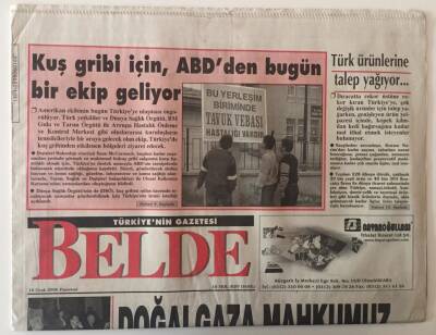 Belde Gazetesi 16 Ocak 2006 - Doğalgaza Mahkumuz ... GZ31237 - 1