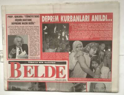 Belde Gazetesi 18 Ağustos 2006 - Ankara , Lübnana Asker Göndermeye İstekli... GZ8030 - 1