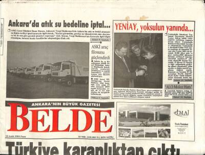 Belde Gazetesi 18 Aralık 2005 - ATO , Konut Kredisi Mağdurları İçin Yeni Yapılanma İstedi... GZ96751 - 1