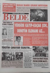 Belde Gazetesi 2 Ekim 2006 - 107 Yaşında Hiç Doktora Gitmedi GZ14011 - 2