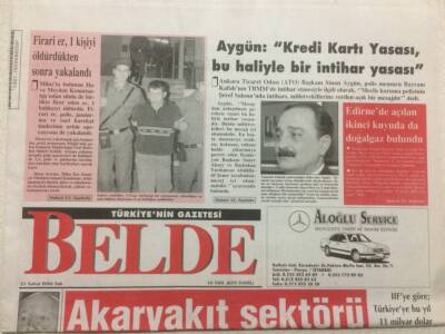 Belde Gazetesi 21 Şubat 2006 - Akaryakıt Sektörü Büyüteç Altında GZ48516 - 1