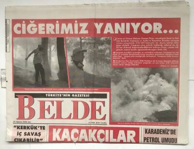 Belde Gazetesi 22 Ağustos 2006 - MGK , Lübnanı Görüştü GZ8034 - 1