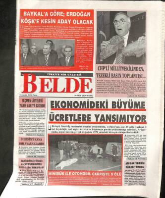 Belde Gazetesi 24 Aralık 2006 - Paris Hilton İnternette En Çok Aranan Ünlü - HONDA , Japonyada İki Yeni Fabrika Kuracak GZ109446 - 1