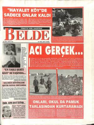 Belde Gazetesi 24 Ekim 2006 - Bob Marleyin Efsanevi Grubu Türkiyeye Geliyor GZ109451 - 1