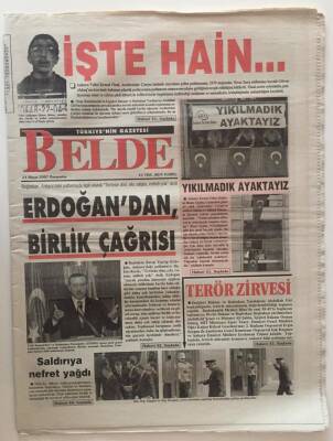 Belde Gazetesi 24 Mayıs 2007 - Erdoğandan Birlik Çağrısı GZ22703 - 1