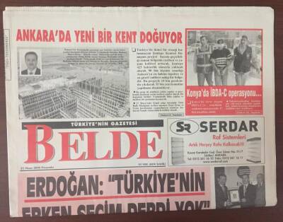 Belde Gazetesi 25 Mayıs 2006 - New Yorkta Türk Rüzgarı Esti GZ6998 - 1