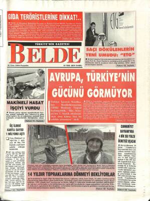 Belde Gazetesi 26 Ekim 2006 - Hıncal Uluçun Yeni Kitabı Çıktı - Bergamaya Türkiyenin İlk Yılan Balığı Çiftliği Kurulacak GZ109387 - 1