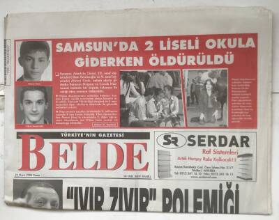 Belde Gazetesi 26 Mayıs 2006 - Cüneyt Arkın Marka Oluyor GZ8629 - 1