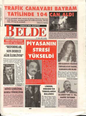 Belde Gazetesi 27 Ekim 2006 - Vestel , Bu Yıl 4,5 Milyon Adet Beyaz Eşya Üretmeyi Hedefliyor GZ109452 - 1