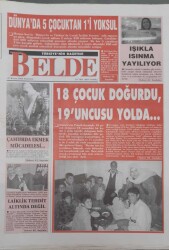 Belde Gazetesi 27 Kasım 2006 -Laiklik Tehdit Altında Değil GZ14009 - 1
