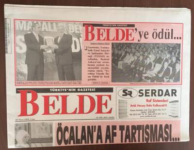 Belde Gazetesi 28 Nisan 2006 - Öcalana Af Tartışması GZ10122 - 2