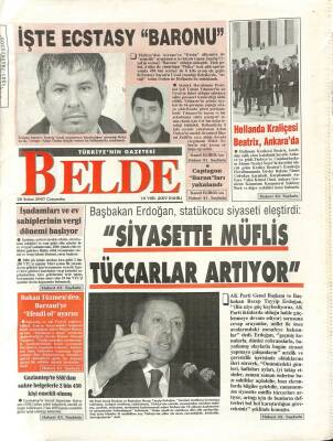 Belde Gazetesi 28 Şubat 2007 - Nepal Kralı Gyanendranın Mallarına El Konulacak - Hollanda Kraliçesi Beatrix , Ankarada GZ109426 - 1