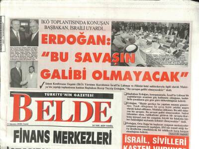 Belde Gazetesi 4 Ağustos 2006 - Aygüne Göre Türkiyeyi Ciddi Bir Enerji Krizi Bekliyor... GZ113037 - 1