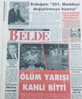 Belde Gazetesi - 4 Mart 2007 - Erdoğan 301. Maddeyi Değiştirmeye Hazırız Dedi GZ41964 - 1