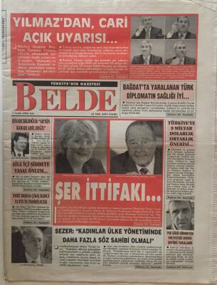 Belde Gazetesi 5 Aralık 2006 - Sezer Kadınlar Ülke Yönetiminde Daha Fazla Söz Sahibi Olmalı GZ22706 - 1