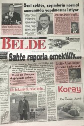 Belde Gazetesi 5 Ocak 2006-Sahte Raporlarla Emeklilik ... GZ45447 - 2