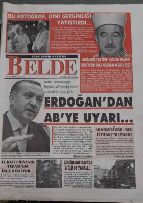 Belde Gazetesi 6 Aralık 2006 - James Bondun Smokini Ve Elvis Presleyin Alyansı Satılıyor GZ14013 - 1