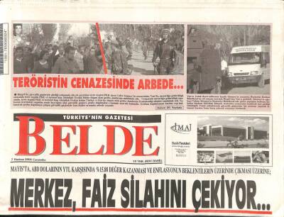 Belde Gazetesi 7 Haziran 2006 - Muğlada Tarihi Eser Kaçakçılığına Darbe - Koçak , AKPden İhraç Ediliyor GZ96889 - 1