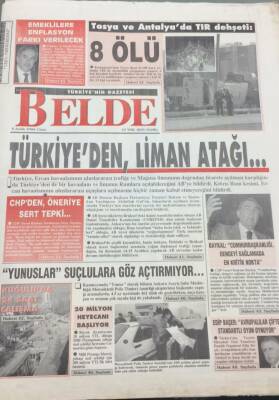 Belde Gazetesi 8 Aralık 2006 - Pkk , Güçlükonak Saldırısını Üstlendi GZ14014 - 1